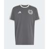 Adidas Mercedes - Amg Petronas Formula 1 Team Silver Arrows Icon F1 Crew Neck Striped Loose Fit Short Sleeve Racing T-Shirt Men tops IB7013