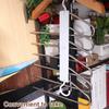 6 Layers Space Saving Trouser Hanger Stainless Steel Clothes Rack Organizer  Towel