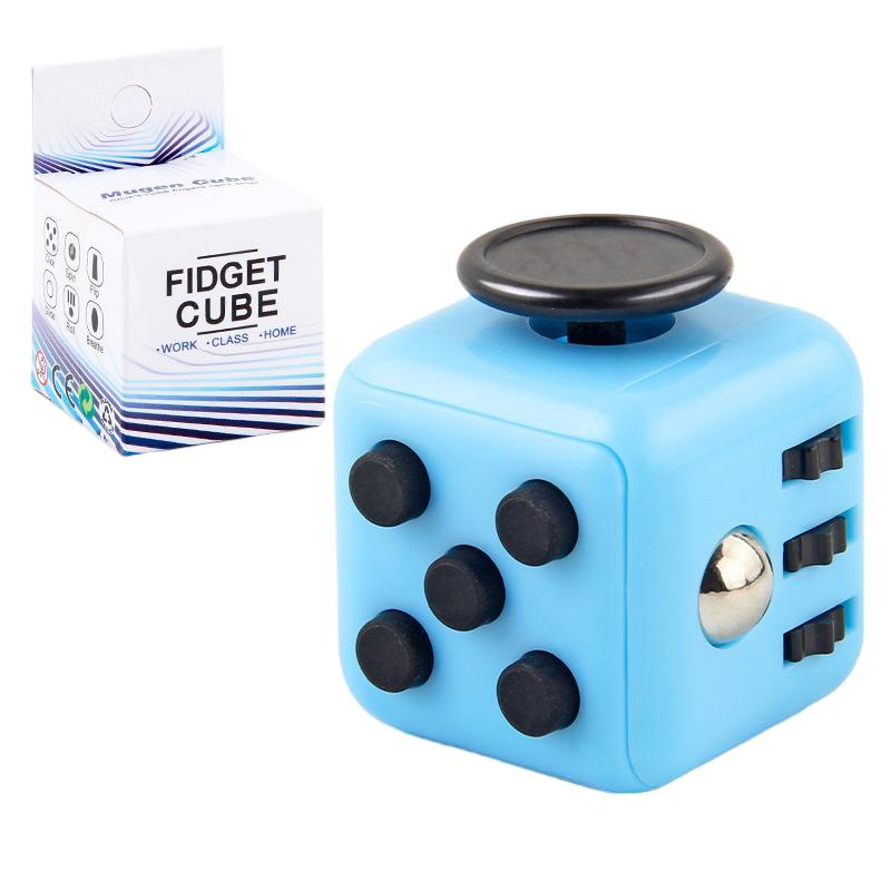 Fidget Cube Antistress Hand Spinner Decompression Toy for Autism ADHD Anxiety Sensory Toys for Kids Adults Stress Relief Toys