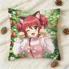 TTokyo Mew Mew Anime Doublesided Printed Square Decorative Cushion Cover for Sofa Living Room Home Decor