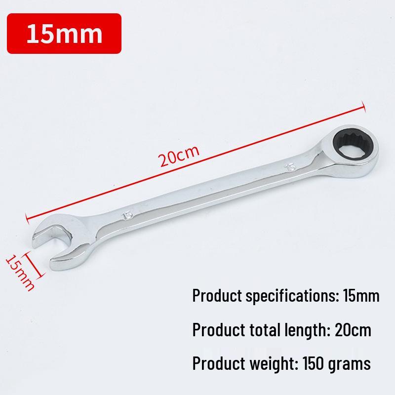 Multifunctional Double-End Ratchet Wrench for Auto Repair