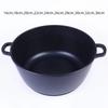 Aluminum Stock Pot NonStick with Glass Lid Deep Soup Pot Uncoated Janpanese Style Saucepan Special for Donkey-hide Gelatin