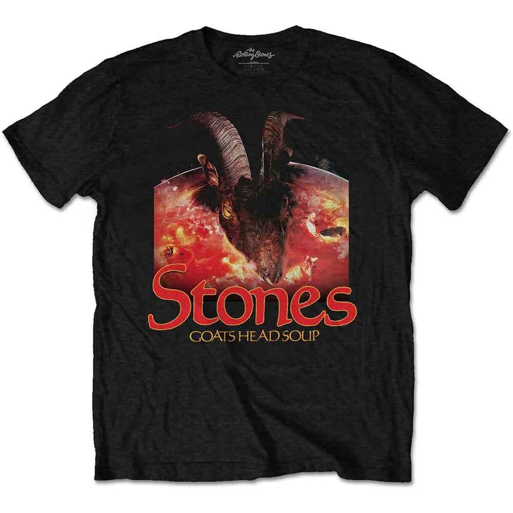 The Rolling Stones - Goats Head Soup with Logo (T-Shirt) Unisex T-Shirt XXXXL