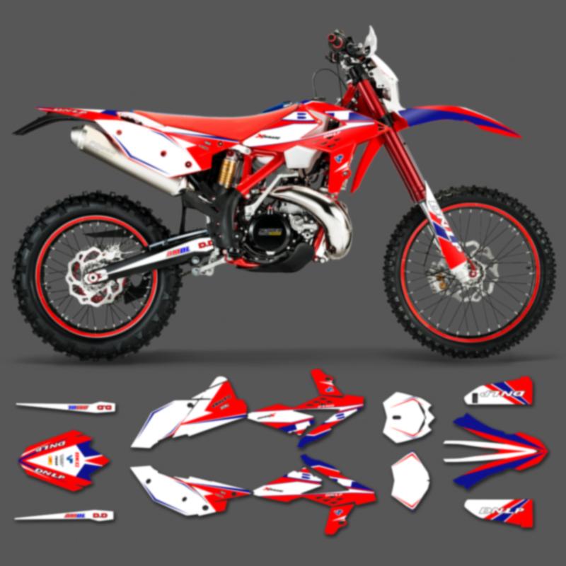PowerZone Custom Team Für BETA 2013 2014 2015 2016 2017 RR RR-S 125 200 250 300RR 350 390 430 480 Grafik-Aufkleber & Sticker-Set 01