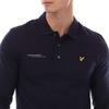 Lyle & Scott Mens Co-Ordinate Print Long-Sleeved Polo Shirt