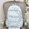 Schoolbag Japanese new large-capacity schoolbag female cute small fresh literary backpack casual star girl student backpack