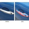 2Pcs Vehicle Inner Door Handle Cover Front/Rear Inner Armrest Decor for  MINI for Cooper R50 R56 R60