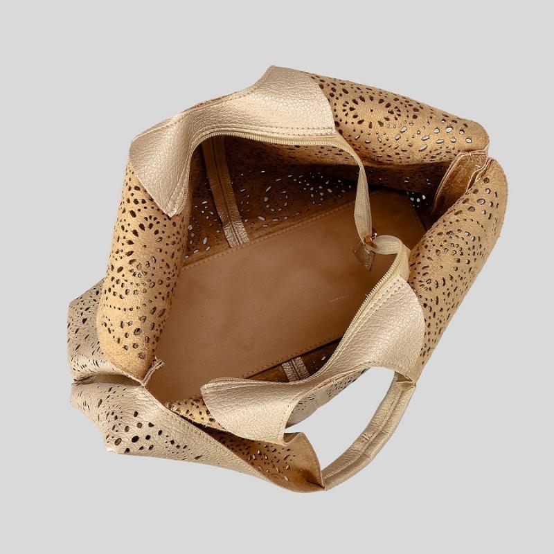 Dutá kabelka s velkou kapacitou, měkká kožená crossbody taška přes rameno, ležérní taška