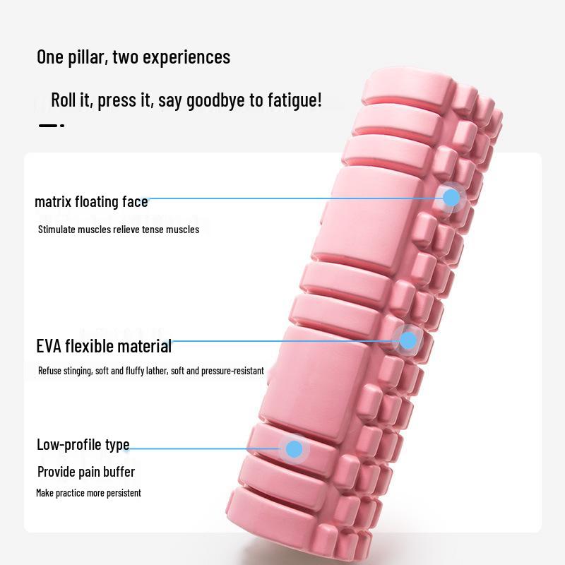 Wolf Tooth Foam Roller - Muscle Relaxation, Back Massager, Slimming Legs, 45cm Yoga Column.