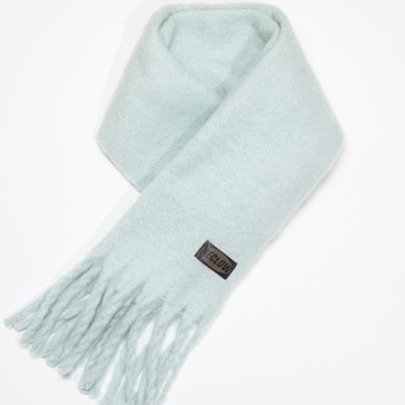 RECLOW A COMMA Pastel Mint Muffler