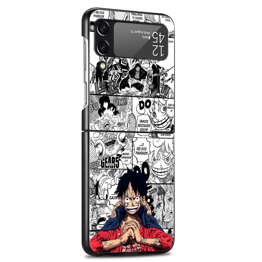 Back Cover Case for Samsung Galaxy Z FLIP 6 Z Flip Z Flip 5 Z Flip 3 Anime One Pieces