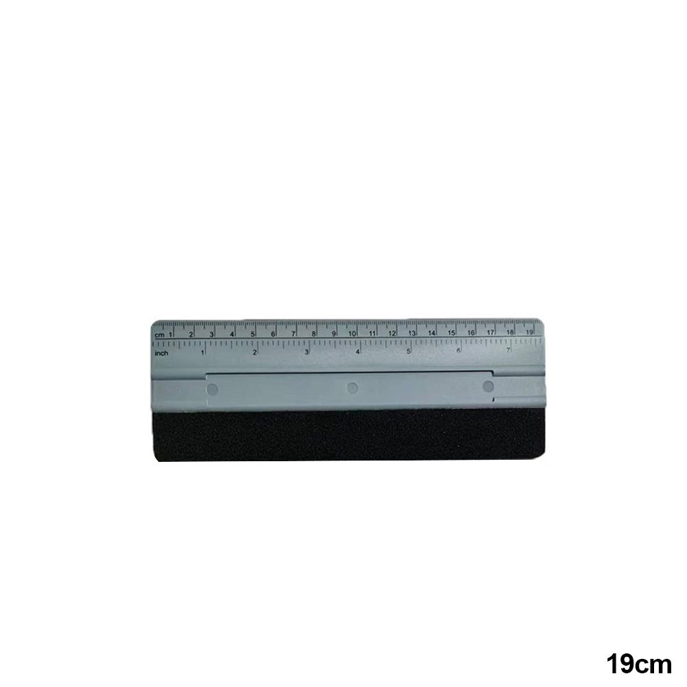 

Автомобильная пленка Виниловая измерительная линейка Ракель Замша Фетровый кромкооблицовочный аппликатор с линейкой Обертывание оконной пленки 19cm чёрный
