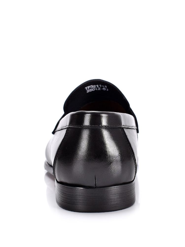 Men's Genuine Leather Tassel Loafers: Business Casual & Wedding Slip-on Shoes