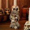 Don't Listen, Don't See, Don't Say. Resin Candle Holders, Decorations For Halloween Atmosphere
