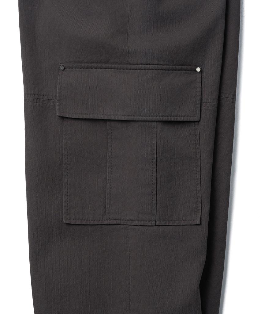 Tudument Washed Utility Pants_Charcoal