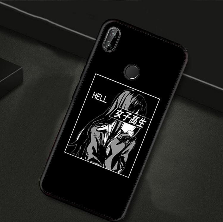 

Sad Japanese Anime Aesthetic For Huawei Nova 12i 11i 12s 8i 7i Y73 Y70 Y90 Y60 Y72 Y61 Y91 9 10 SE P30 Pro P40 Lite Case Nova 11 Pro