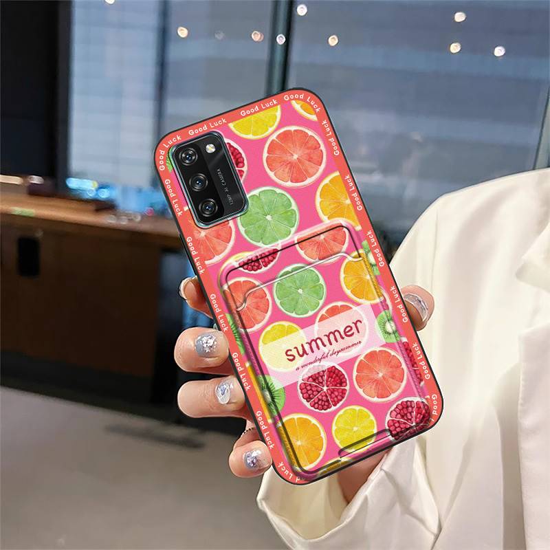 Shockproof Anti-dust Phone Case For Blackview A100 Back Cover Cute Anti-knock Card bag protective Dirt-resistant Cover