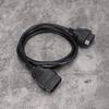 Gorgeri Diagnostic Connector, 1.5m/4.9ft OBD2 16Pin Male To Female Extension Cable Diagnostic Adapter Connector