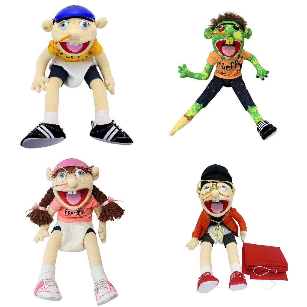 Adorable Jeffy Hand Puppet Plush Toy For Engaging Early Educational Fun And Imagination