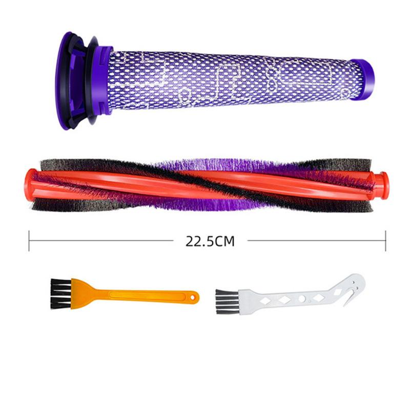 For Dyson V6 Animal / DC59 / DC62 / SV03 / SV073 Roller 185 Mm 225 Mm Main Brush Bar Pre Filter Replacement Spare Part