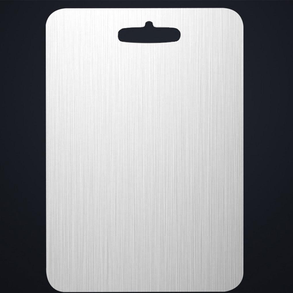 Ultimate Kitchen Companion - Stainless Steel Cutting Board For All Needs Double-sided Cutting Board