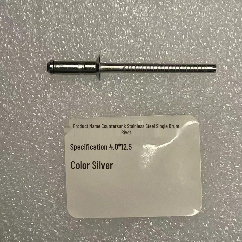 304 Stainless Steel Flat Head Single/Double Drum Countersunk Pop Rivets