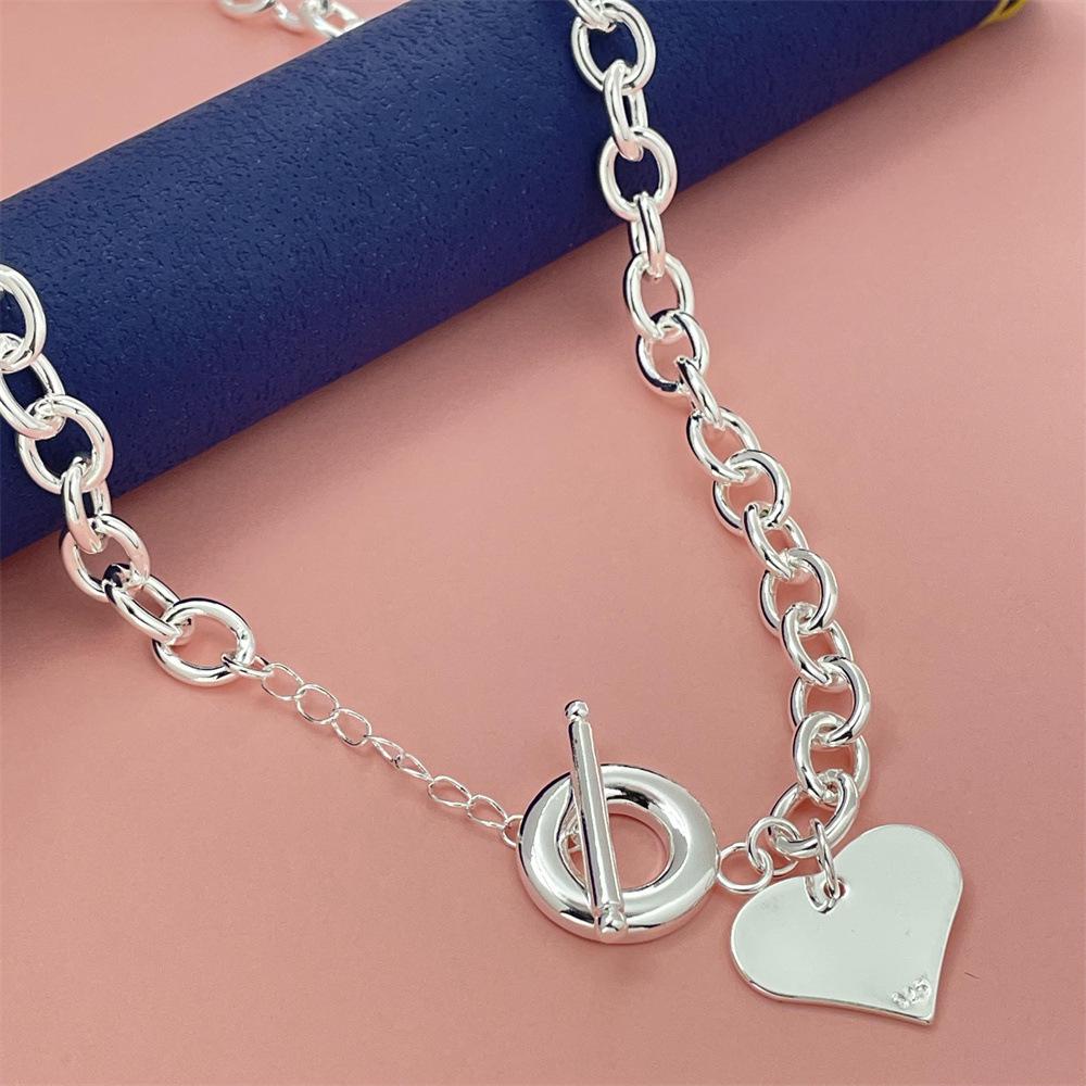 Zhengxin 925 Silver Plated Necklace, 46CM – Hot Selling In Europe