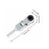 Compactly 1/4Inch Adjustable Torques Wrench Ratchet Bidirectional Spanner For 6.35mm Hex Screws Ergonomic Design Alloy
