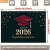 2D plane, suitable for parties, featuring a single piece of red polyester background, celebrating the graduates of 2026