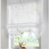 Te-24B Piercing Roman Curtain, Lifting Curtain, Kitchen Study Balcony Bay Window Curtain