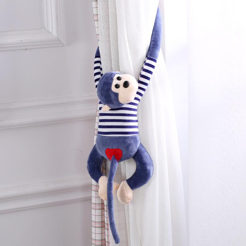 New Creative Curtain Monkey Plush Toy Long Arm Monkey Wedding Doll Monkey Doll Grab Doll Gift