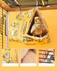Parrot Tent Warm Plush Hammock Hanging Cave Pet Bird Cages Parakeet Hut Tent Bed Bird Nest House Sleeping Hatching Accessories