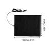 Car Defroster Heating Pad Compact Cold Weather Auto Windshield Snow Ice Remover Heater For Truck Sedan Minivan Morning Routine