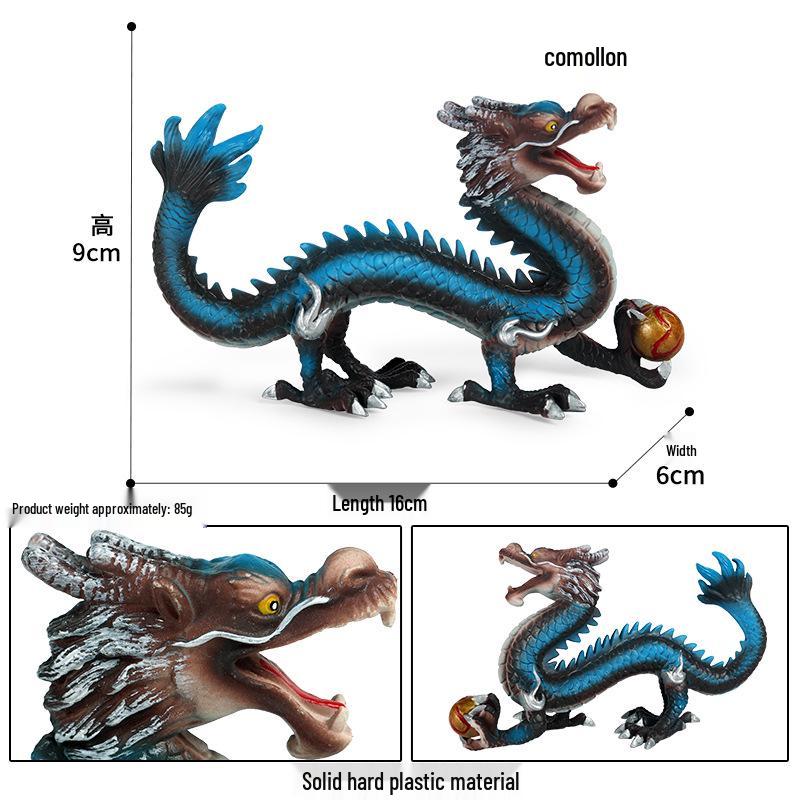Children s Mythical Beast Dragon Model Figurine - Eastern Divine Dragon Ornament