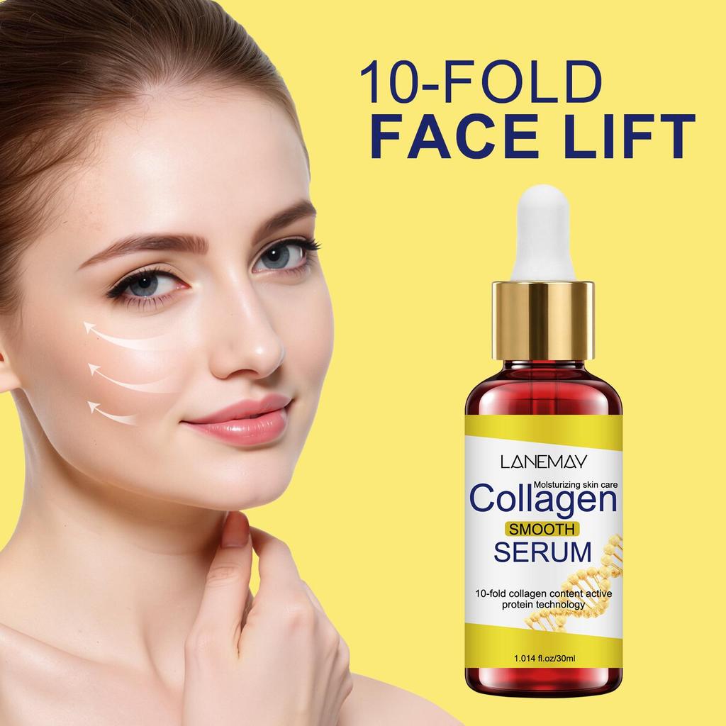Collagen Serum-Moisturizes And Firms The Skin-Brightening, Glow From Within-Suitable For All Skin Types, 30ml