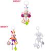 Infant Plush Rabbit Cat Dog With Music And Hanging Loop For Touch And Visual Stimulation