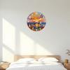 High-Quality Wooden High-Quality Wall High-Quality Clock High-Quality With High-Quality Sea High-Quality View, High-Quality Sunset High-Quality And