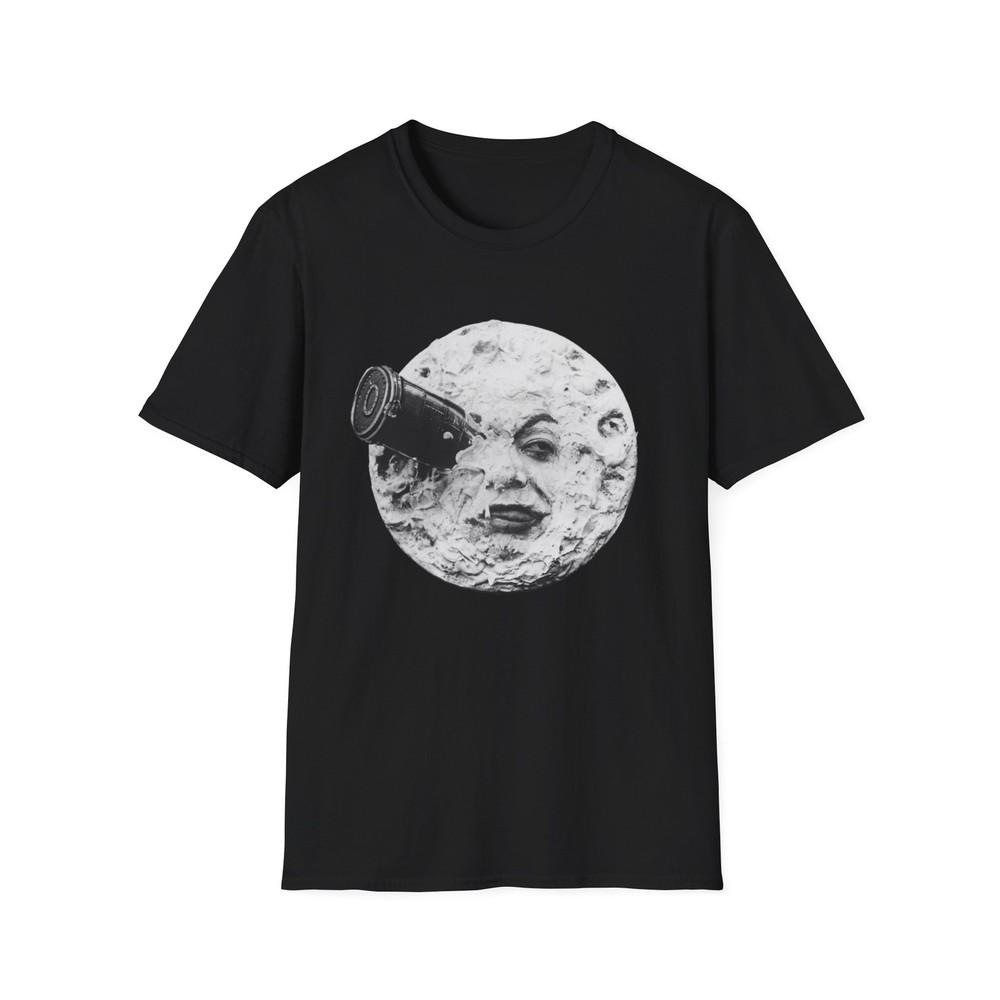 1904 le voyage dans la lune by georges méliès iconic moon image tshirt Unisex T-Shirt XL