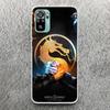 Mortal Kombat Phone Case For Xiaomi Redmi Note 14 13 12S 12 10 10S 11 11S 11E Pro Plus 11T 14Pro Soft Silicone Shell Note 13 12S