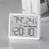 New Electronic Thermometer Hygrometer Weather Station High Precision with Table Clock Function Thermometer LCD Tool Alarm Clocks