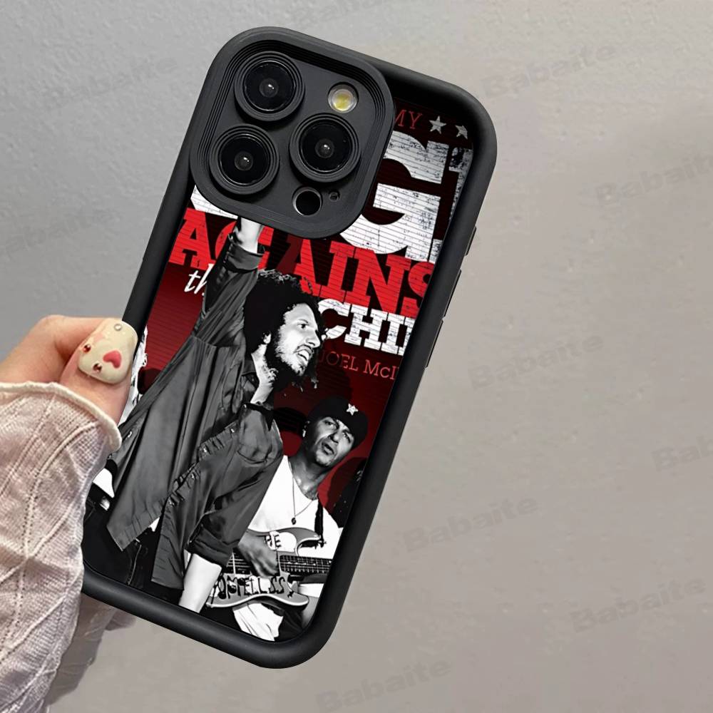 Band Rage A-Against The M-Machine Classic Phone Case For IPhone 17 16 15 14 13 12 11 Air Plus Pro Max Soft Back Cover