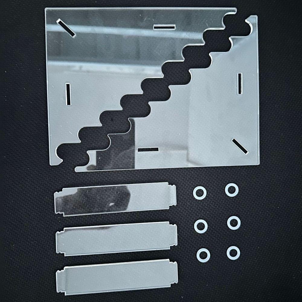 Display Stand Acrylic Pen Holder Transparent Makeup Brush Holder Pen Organiser  Cosmetic Brush