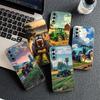 Farm Vehicle Tractor Silicone Cover for Apple iPhone 17 Pro XS Max Air XR 6 Plus X 5 + SE 2022 SE2 6+ Coque Phone Case