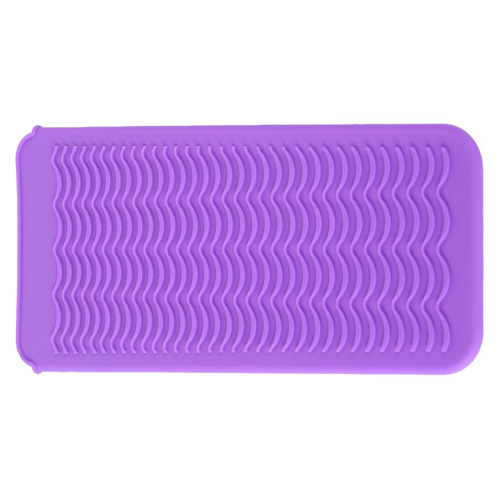 Heat Resistant Silicone Pouch Hair Styling Shaving Tool Anti Slip   Storage Bag Curling Iron Holder