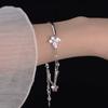 Shiny Blue Crystal Star Bracelet & Bangle for Women 2026 New Designer Luxury Zircon Adjustable Butterfly Bracelets Jewelry Gift