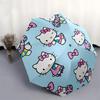 1pc Hello Kitty Cheerleader Pattern Umbrella with Plastic Handle,Suitable for All Seasons Home Travel Outdoor UmbrellaSanlio535