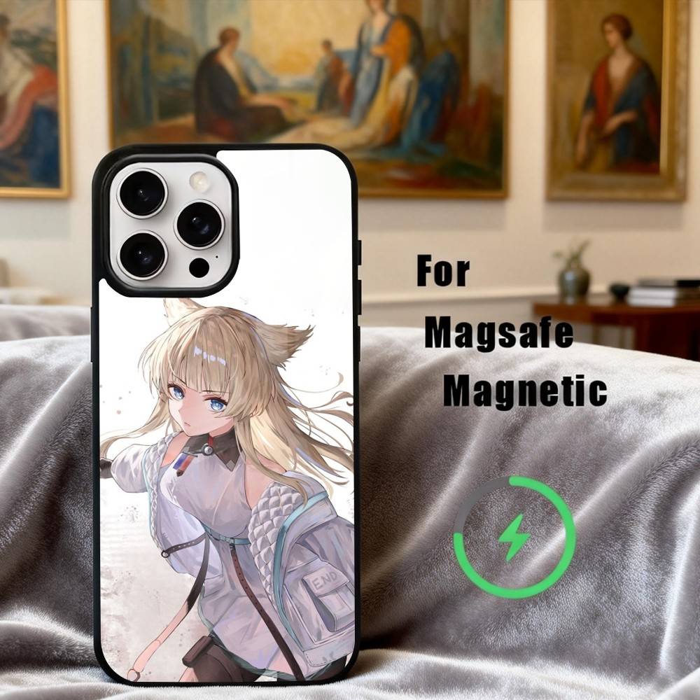 A-Arknight-T E-Enfield G-Game Phone Case For iPhone17,16,15,14,13,12,11 Plus,Pro Max Magnetic For Magsafe Wireless Charging
