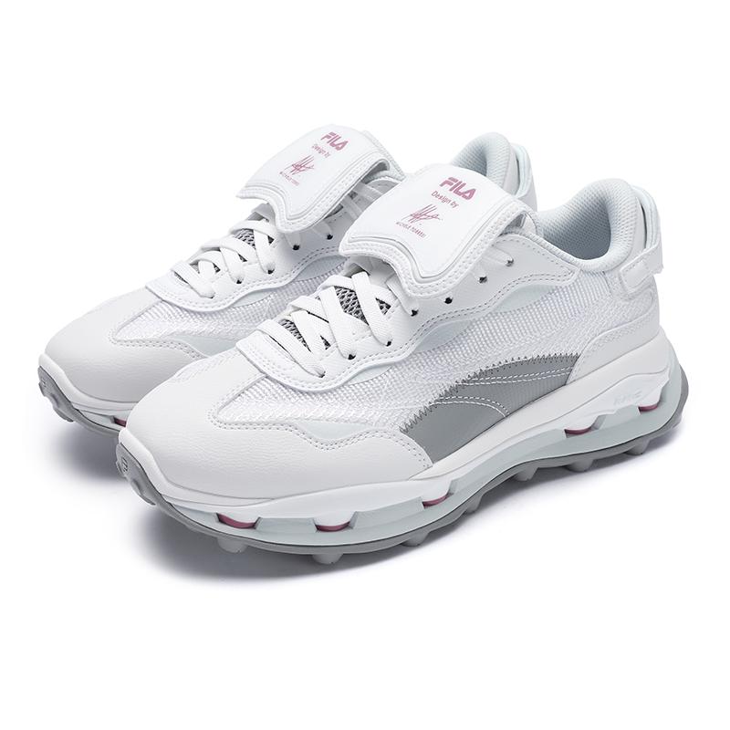 FILA KM2 Layered Shoes Fashionable Personality Trendy Versatile Simple Comfortable Sports Wear Resistant Breathable Low-Top Casual Shoes F12W533101FBA