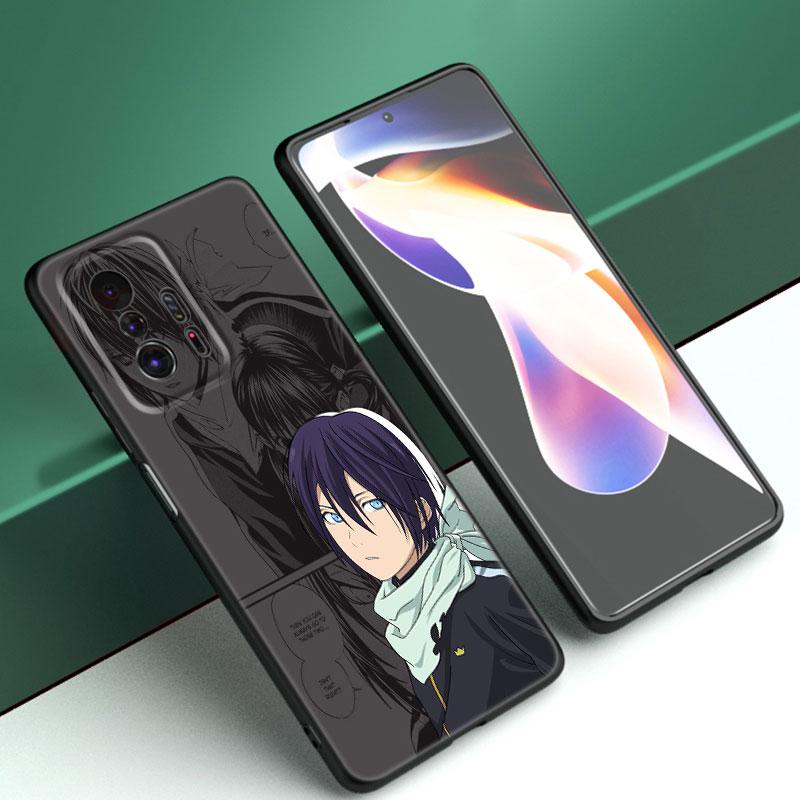 

Чехол для телефона с аниме Noragami для Xiaomi Mi A2 8 9 SE Note 10 10T 11 12 Lite 9T 11T 12S 12T Pro A3 6X 12X, мягкий черный чехол из ТПУ Xiaomi 12T Pro 5G