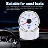Universal Gasoline Fuel Meter for Car 12v 52MM Gauge Indicator 0-190ohm Stainless Steel Fuel Level Sensor with 7colors Backlight